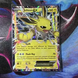 Jolteon-EX Holo Rare Card Generations 28/83 Pokemon TCG NM - Image 1