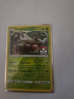 Pokemon TCG Card - Pokemon League Promo 9/156 - TORTERRA REVERSE Holo NM/MT - Image 1