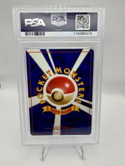 1997 POKEMON JAPANESE ROCKET #134 DARK VAPOREON PSA 9 - Image 2