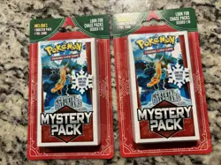 2 POKEMON MYSTERY PACK SEALED SEEDED 1:10 EX CRYSTAL GUARDIANS VINTAGE NEW - Image 1