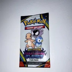 Pokemon Mega Evolution Phantasmal Flames Fun Pack 3 Cards English TCG - Image 1