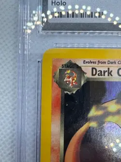 Pokemon Dark Charizard 2000 Vintage Team Rocket - 1st Ed. 4/82 Holo CGC 9 MINT - Image 5