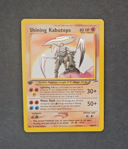 2002 Pokemon Neo Destiny 1st Edition Shining Kabutops Secret Rare 108/105 LP+NM- - Image 2