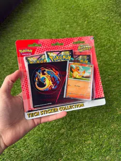 Pokemon TCG Mega Evolution Ascended Heroes Tech Sticker Collection - Charmander - Image 1