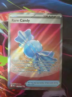 Rare Candy 175/132 Me01: Mega Evolution Ultra Rare Trainer Holo Pokemon TCG - Image 2