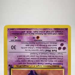 Pokemon Gengar 20/62 Fossil Unlimited Edition Regular Rare Non-Holo LP-MP - Image 4