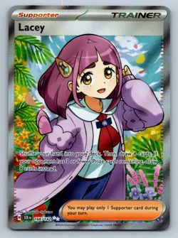 Lacey Ultra Rare SV07: Stellar Crown 166/142 NM - Pokemon TCG - Image 1