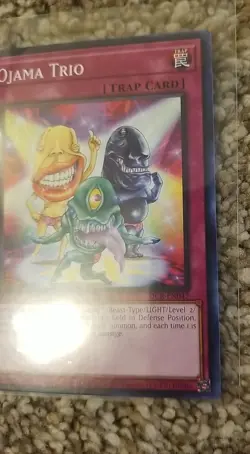 Yu-Gi-Oh! Ojama Trio DCR-EN047 Dark Crisis Unlimited Edition TCG Card - Image 4
