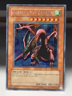 Harpie's Pet Dragon (Forbidden Memories) FMR-002 Yu-Gi-Oh! Video Game #4 - Image 1