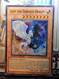 Light and Darkness Dragon STOR-ENSE1 Super Rare Limited Edition LP - Image 1