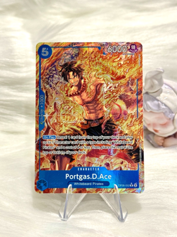 Portgas.D.Ace (Alt Art) OP08-052 English Two Legends - One Piece Card - NM - Image 1