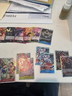 One Piece TCG LOT MIX Foil Cards English One Piece Lot C, uC, Rs And sRs - Image 2