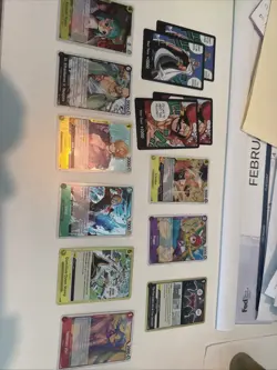 One Piece TCG LOT MIX Foil Cards English One Piece Lot C, uC, Rs And sRs - Image 3