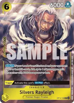 Silvers Rayleigh OP14-108 (Dash Pack) OP14 One Piece The Azure Sea's Seven - Image 1