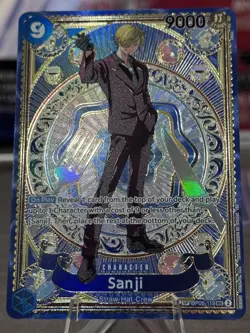 One Piece TCG Sanji SP OP06-119 a Fist of Divine Speed - Image 1