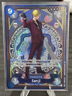One Piece TCG Sanji SP OP06-119 a Fist of Divine Speed - Image 2