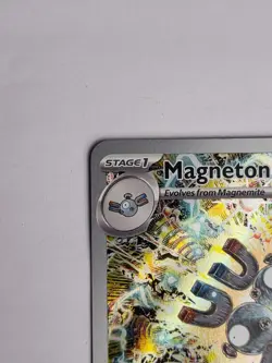 Pokemon Magneton 159 SVP Scarlet & Violet Promo Full Art Holo English Card - Image 2