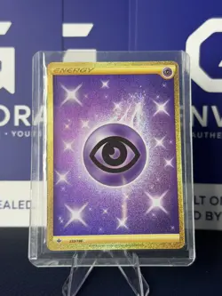 Psychic Energy Gold Hyper Rare 232/198 Pokemon Card NM - Image 1