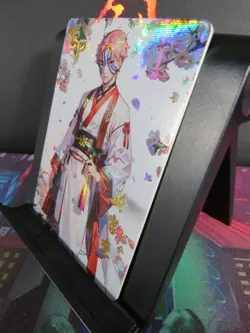 Akaza Upper Rank SP Rare Holo Foil Card NM Demon Slayer Pieces of Time Wedding 2 - Image 2