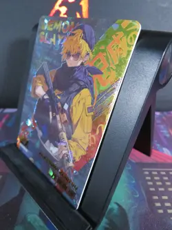 Zenitsu Agatsuma EX Rare Holo Prism Card NM Demon Slayer Pieces Time Wedding 2 - Image 2