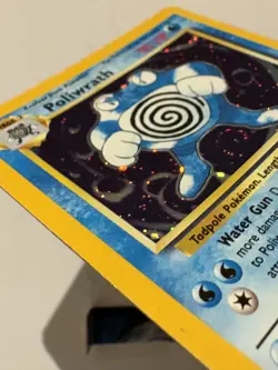 Poliwrath 15/130 - Base Set 2 - Pokemon Card LP/MP - Image 3