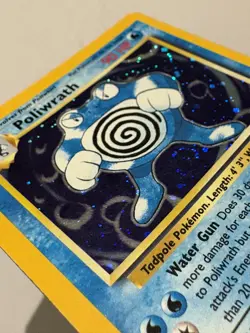 Poliwrath 15/130 - Base Set 2 - Pokemon Card LP/MP - Image 4