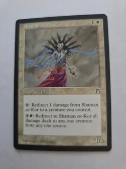 MTG magic cards 1x Shaman en-Kor Stronghold Light Play, English - Image 1