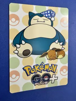 Pokemon 2023 Go Plus+ Snorlax Eevee Bic Camera Collab Promo Card JPN NM+ RARE - Image 4