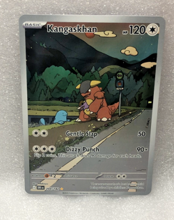 Pokemon Kangaskhan TCG 204/182 Destined Rivals Illustration Rare Holo Card NM - Image 1