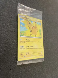 Pokemon Card - Pikachu XY 42/146 - Holo - Movie Promo - Factory Sealed - Image 3
