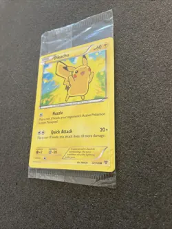 Pokemon Card - Pikachu XY 42/146 - Holo - Movie Promo - Factory Sealed - Image 4
