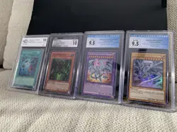 Yugioh Graded Card Lot Gem Mint - Image 1