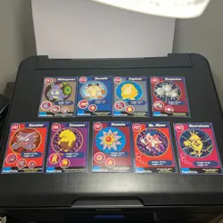 1999 Pokemon Movie Mewtwo Strikes Back PokeTrivia Cards Burger King - 🔥 - Image 1