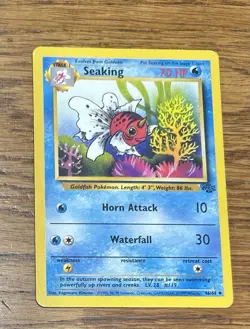 Seaking Jungle Set 46/64 Pokemon Card LP/NM - Image 1