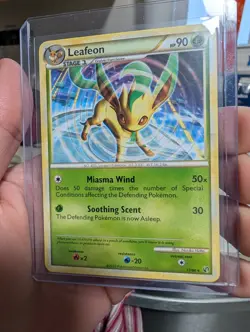 Leafeon 17/90 Undaunted Regular Pokemon TCG Card - Image 1
