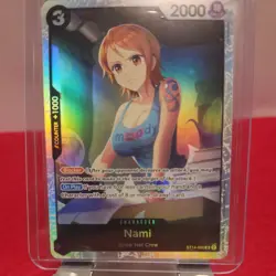 Nami 2024 ONE PIECE English STARTER DECK 3D2Y ST14-006 NAMI SR 006 NM/M CARD TCG - Image 1