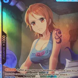 Nami 2024 ONE PIECE English STARTER DECK 3D2Y ST14-006 NAMI SR 006 NM/M CARD TCG - Image 2