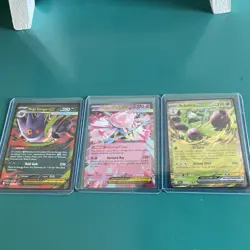 Pokemon EX Holo Card Lot - Mega Gengar, Mega Diancie, Arboliva - English - Image 1