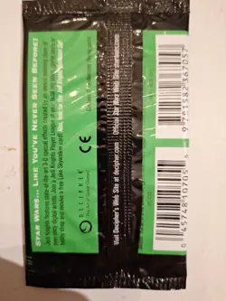 STAR WARS JEDI KNIGHTS TCG SEALED BOOSTER PACK OF 11 CARDS (1st Day) - Image 2