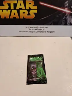 STAR WARS JEDI KNIGHTS TCG SEALED BOOSTER PACK OF 11 CARDS (1st Day) - Image 3