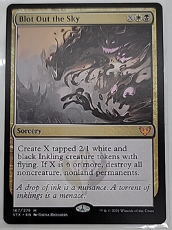 Blot Out the Sky 167/275 Strixhaven: School of Mages MTG Magic Mythic - Image 1