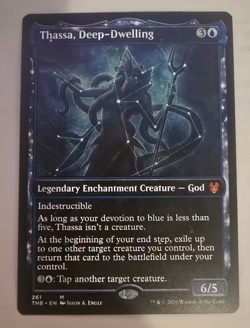 Magic the Gathering - Thassa, Deep-Dwelling (Showcase) - Theros Beyond Death - Image 1