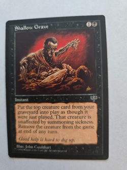 MTG Shallow Grave x1 Mirage NM, Magic the Gathering - Image 1