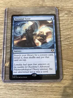 MTG-1x-NM-Mint, English-Personal Tutor-Commander Masters - Image 1