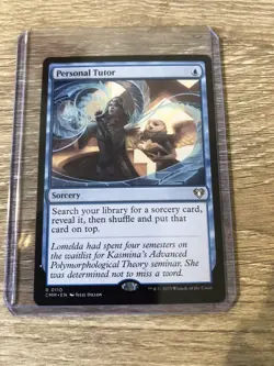 MTG-1x-NM-Mint, English-Personal Tutor-Commander Masters - Image 2
