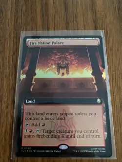 Fire Nation Palace (Extended Art) (Foil) NM TLA MT - Avatar: The Last Airbender - Image 1