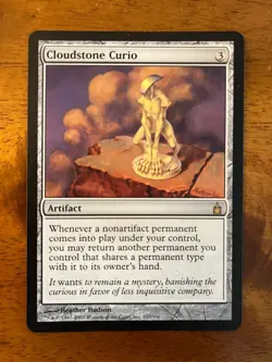 Cloudstone Curio - Lightly Played LP - Ravnica - MTG: Magic the Gathering - Image 1
