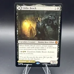 MTG - Eddie Brock/ Venom Lethal Protector 0055 (M) Spider-Man Regular TCG - Image 1
