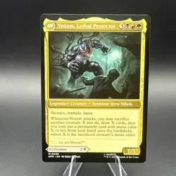 MTG - Eddie Brock/ Venom Lethal Protector 0055 (M) Spider-Man Regular TCG - Image 2