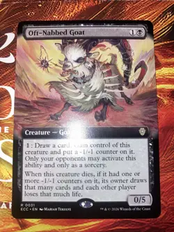 Oft-Nabbed Goat (Extended Art) Commander: Lorwyn Eclipsed Regular - Image 1